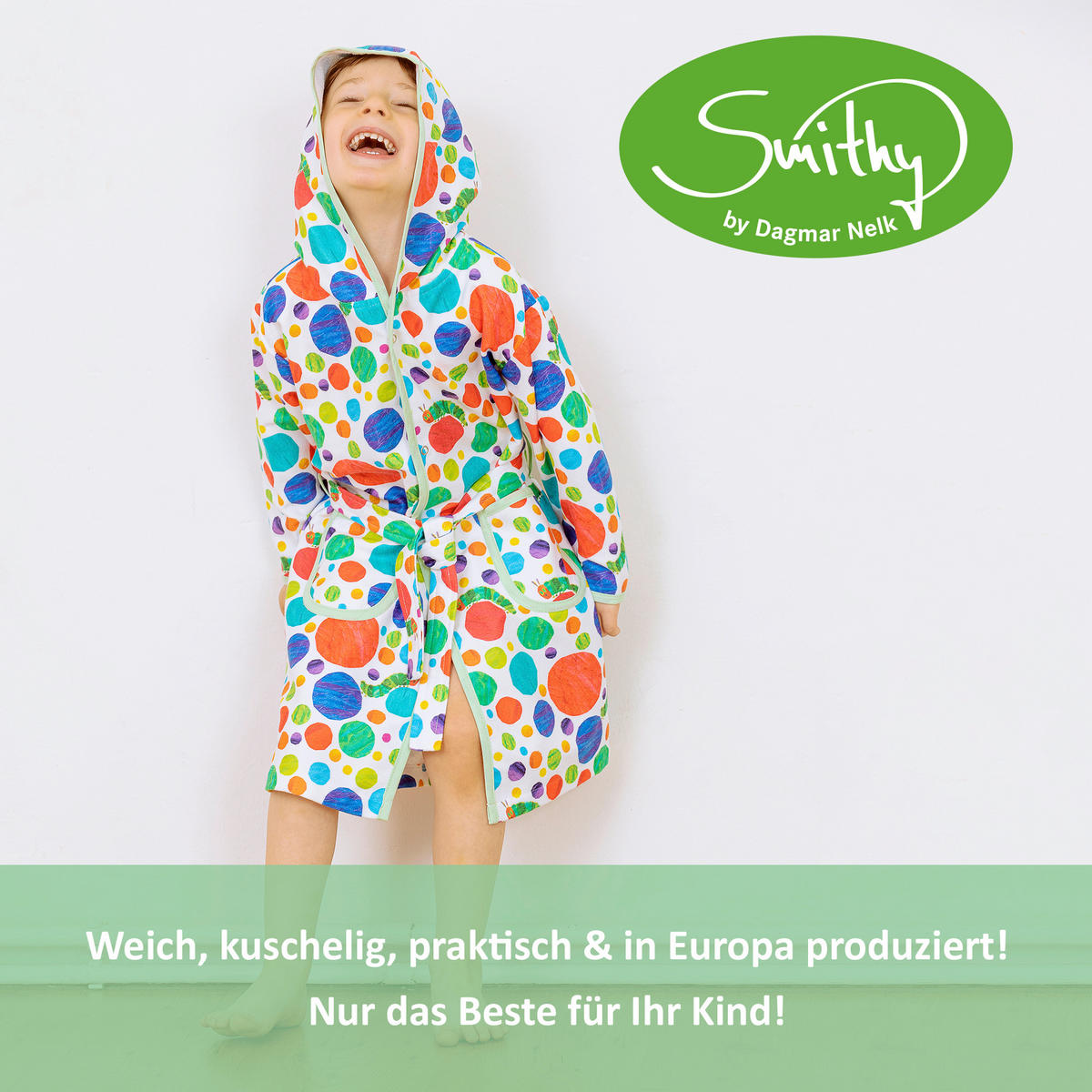 KINDERBADEMANTEL 86/92  - Multicolor, Basics, Textil (86/92null)