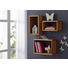 WANDREGALSET Eiche vollmassiv Buchefarben - Eichefarben/Buchefarben, Design, Holz (100/50/20cm) - Carryhome WANDREGALSET Eiche vollmassiv Buchefarben - Eichefarben/Buchefarben, Design, Holz (100/50/20cm) - Carryhome