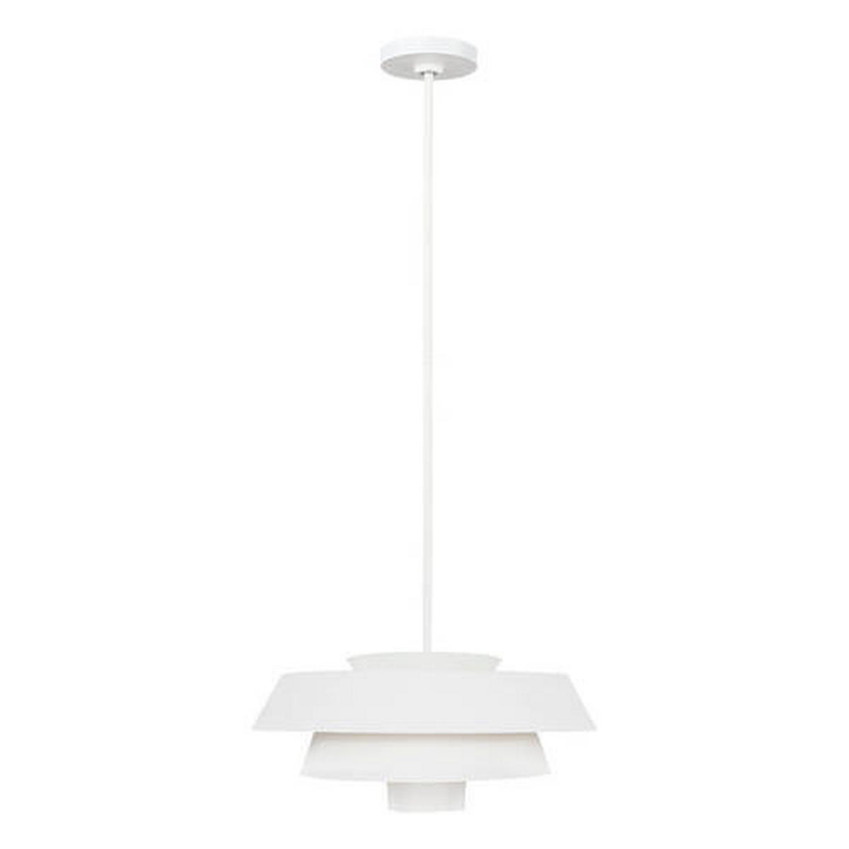 VISEČA SVETILKA  Elstead Brisbin      45.7/39.7  cm      E27 - bela, Design, kovina (45.7/39.7 cm) - Elstead Lighting