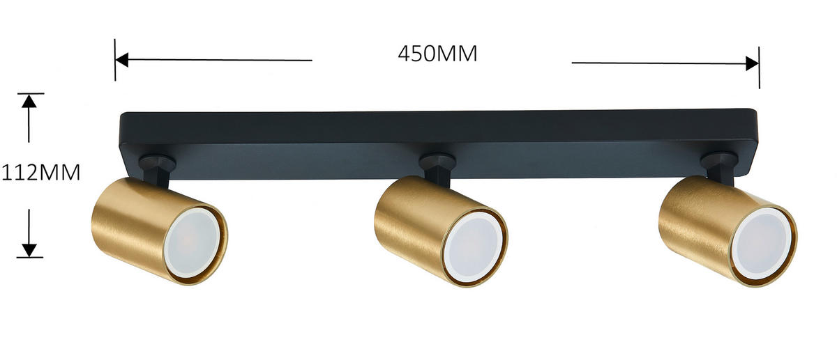 STRAHLER - Goldfarben, Basics, Metall (8/45/6cm)