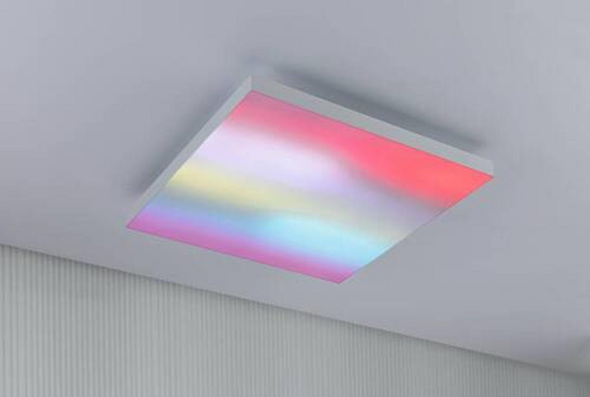 LED-PANEEL 45/45/6,4 cm   - Weiß, Basics, Metall (45/45/6,4cm) - Paulmann