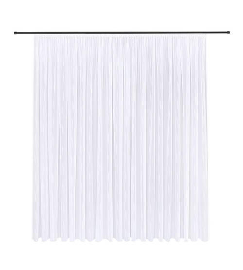 FERTIGSTORE  transparent  450/245 cm   - Beige, Basics, Textil (450/245cm)