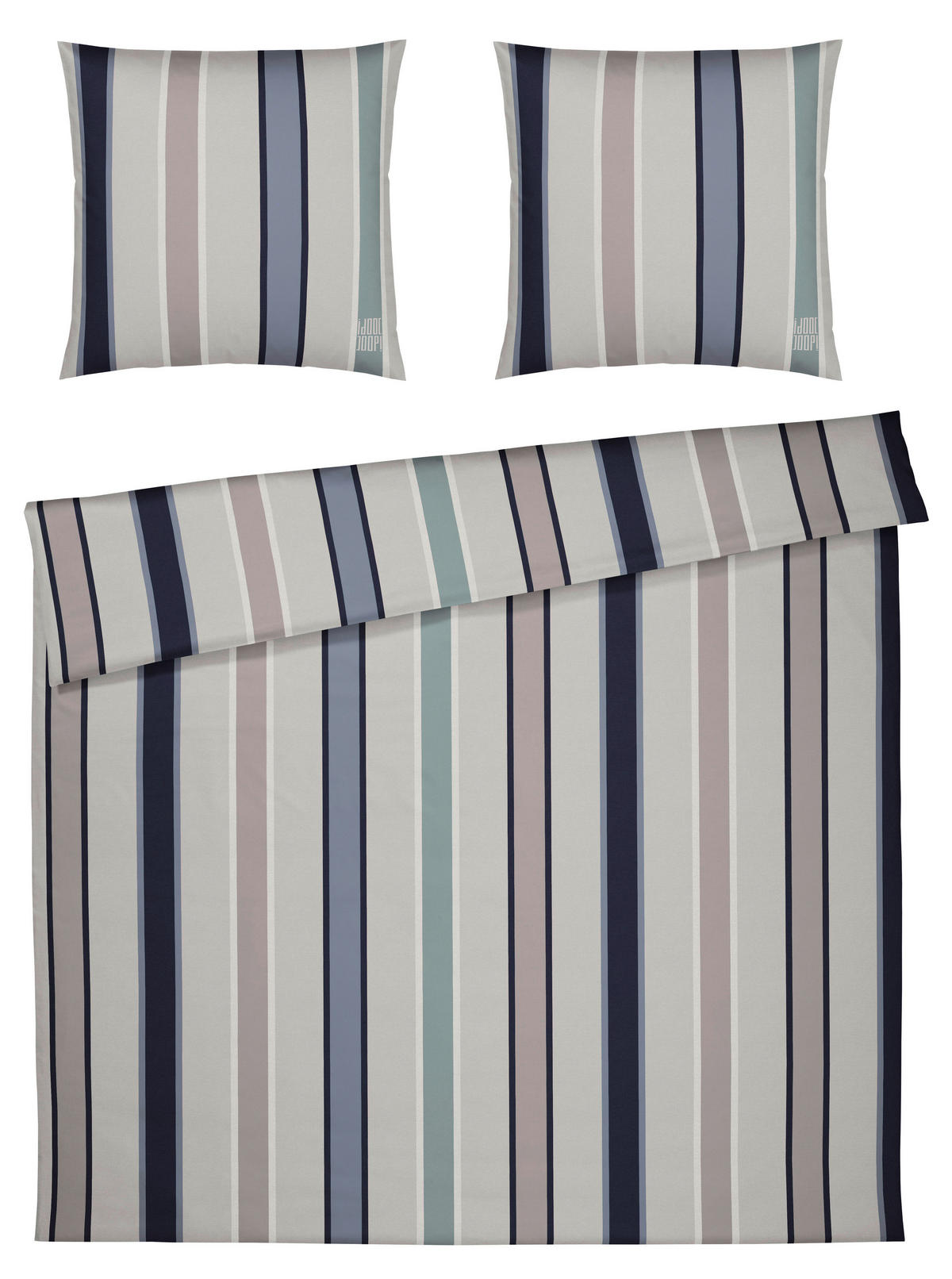 WENDEBETTWÄSCHE Makosatin 200/200 cm  - Blau, Design, Textil (200/200cm) - Joop!