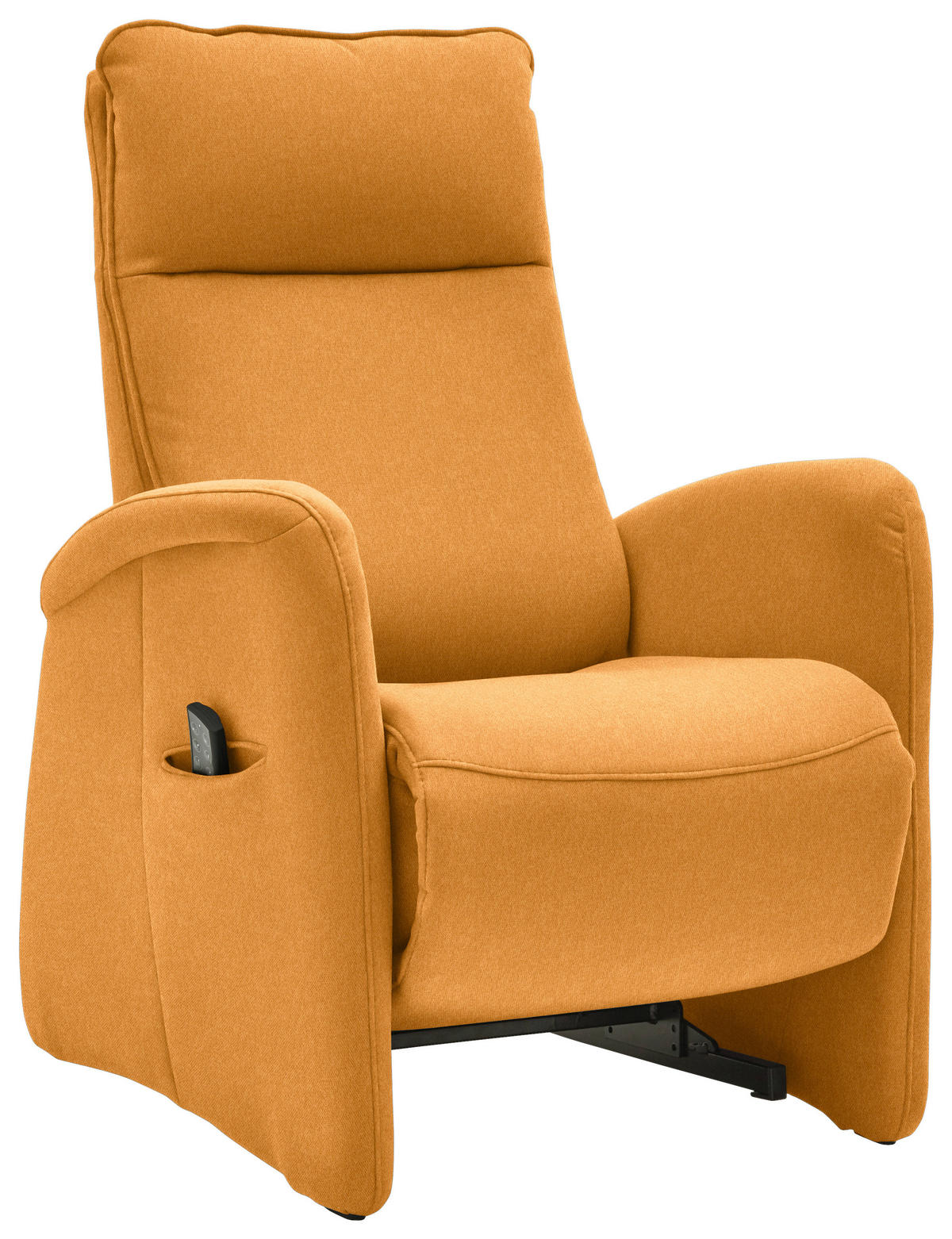 FERNSEHSESSEL in Chenille Currygelb  - Currygelb, Konventionell, Textil (79/114/87-176cm) - Valdera