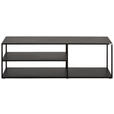 TV-ELEMENT Metall Schwarz  - Schwarz, Trend, Metall (140/45/35cm) - Carryhome