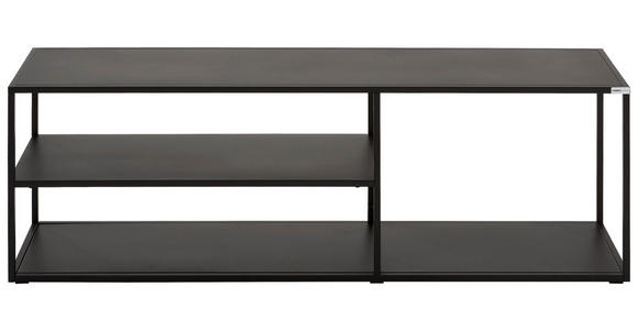 TV-ELEMENT Metall Schwarz  - Schwarz, Trend, Metall (140/45/35cm) - Carryhome
