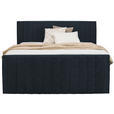 BOXSPRINGBETT 160/200 cm in Schwarz - Schwarz, KONVENTIONELL, Kunststoff/Textil (160/200cm) - Carryhome