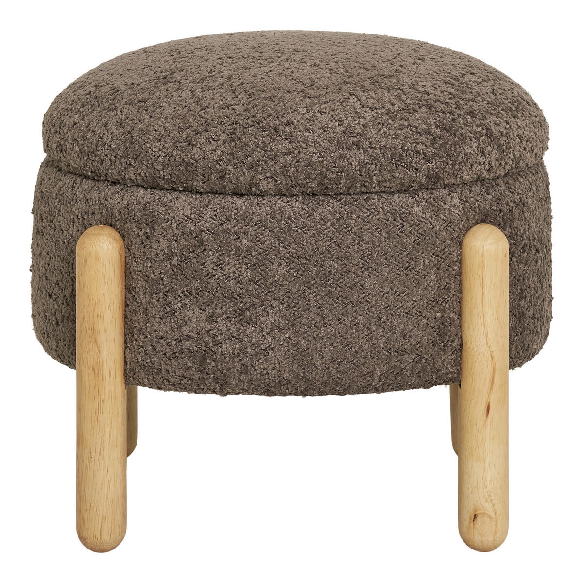 HOCKER Braun  - Braun, Design, Holz/Kunststoff (45/36/45cm)