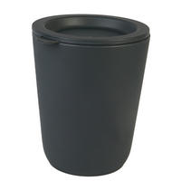 LUNCH BOX  0.81 l  - gri închis/gri, Basics, plastic/materiale naturale (11,2/13,8cm) - Homeware Profession.