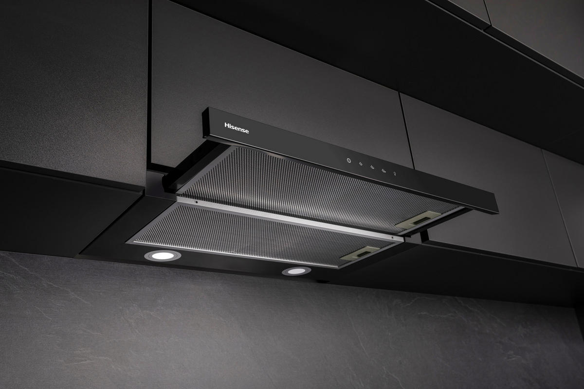 DUNSTABZUGSHAUBE MH6TL4TB  - Schwarz, Basics, Kunststoff/Metall (60/17/30,6cm) - Hisense