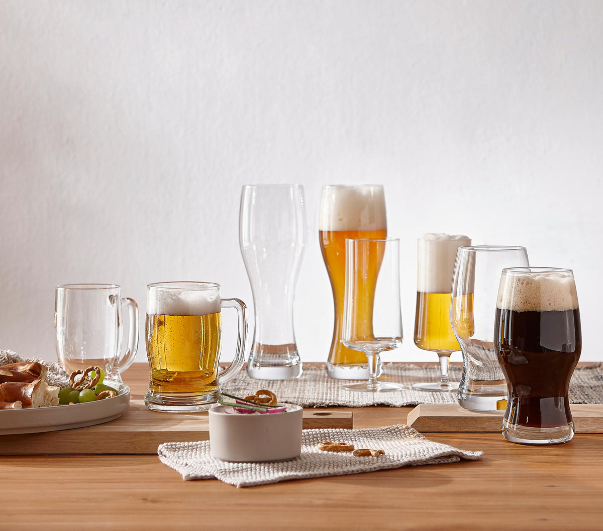 GLÄSERSET Taverna  2-teilig  - Transparent, KONVENTIONELL, Glas (8,60/24,00cm) - Leonardo