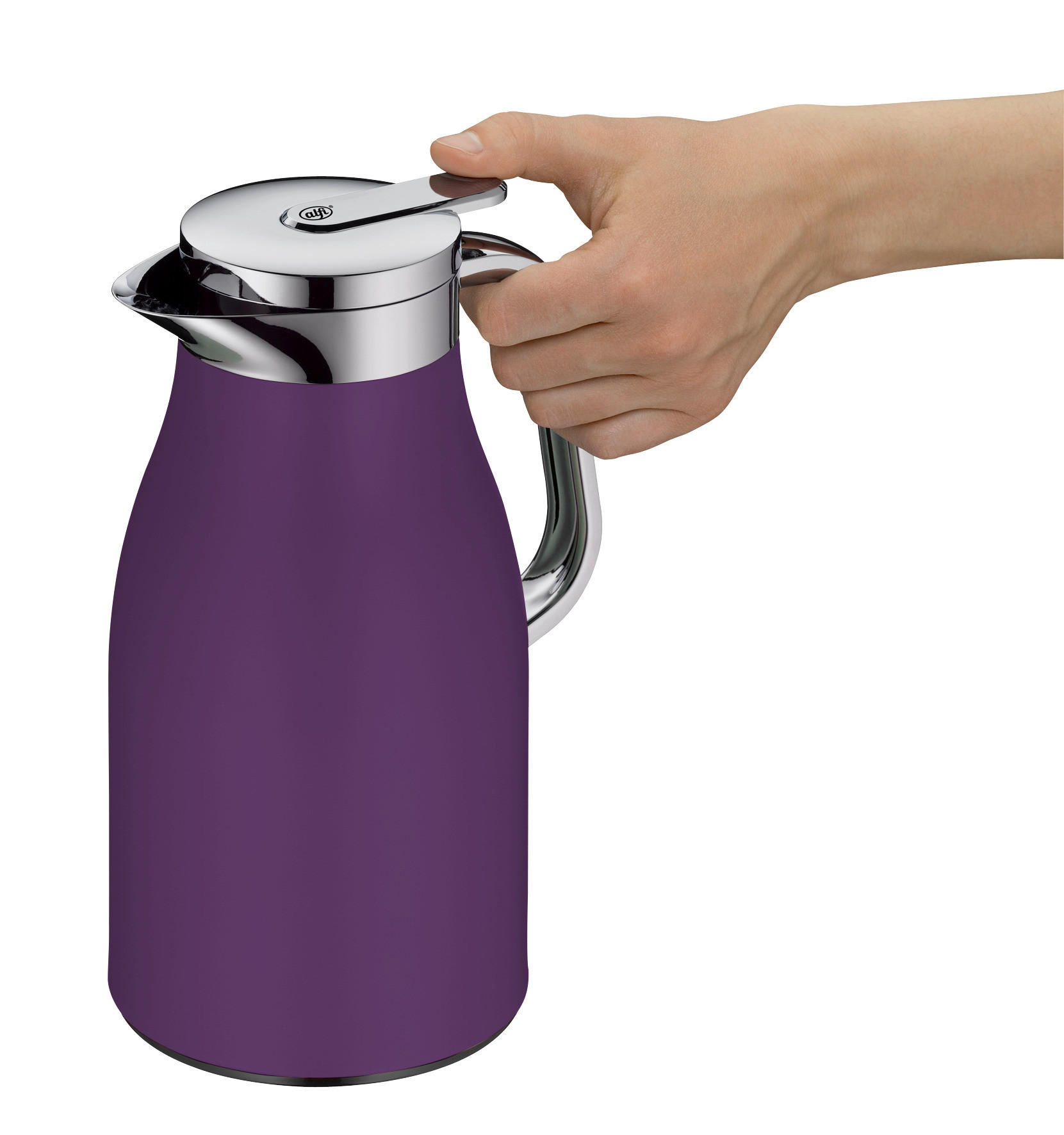 ISOLIERKANNE SKYLINE 1,0 L  - Lila, KONVENTIONELL, Metall (1,0l) - Alfi