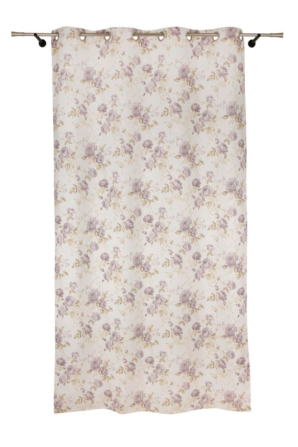 Draperie Opacă black-out (nu permite trecerea luminii)  - mov, Basics, textil (140/245cm)