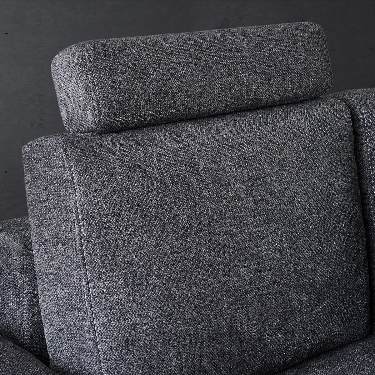 ROHOVÁ SEDAČKA, textil, černá, petrolej - petrolej/černá, Design, textil/plast (276/212cm) - Carryhome