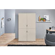 SCHRANKKÜCHE 124/200/70 cm  in Kaschmir  - Kaschmir/Eichefarben, KONVENTIONELL, Holzwerkstoff/Metall (124/200/70cm) - Xora