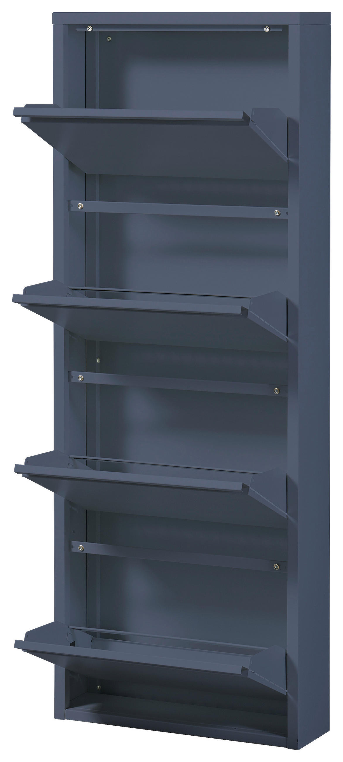 SCHUHKIPPER  in 51/137/16 cm  - Blau, MODERN, Metall (51/137/16cm) - Boxxx