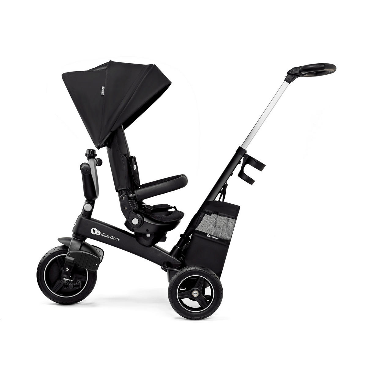 DREIRAD Easytwist  - Schwarz, Basics, Kunststoff/Textil (34/107/122cm) - kinderkraft