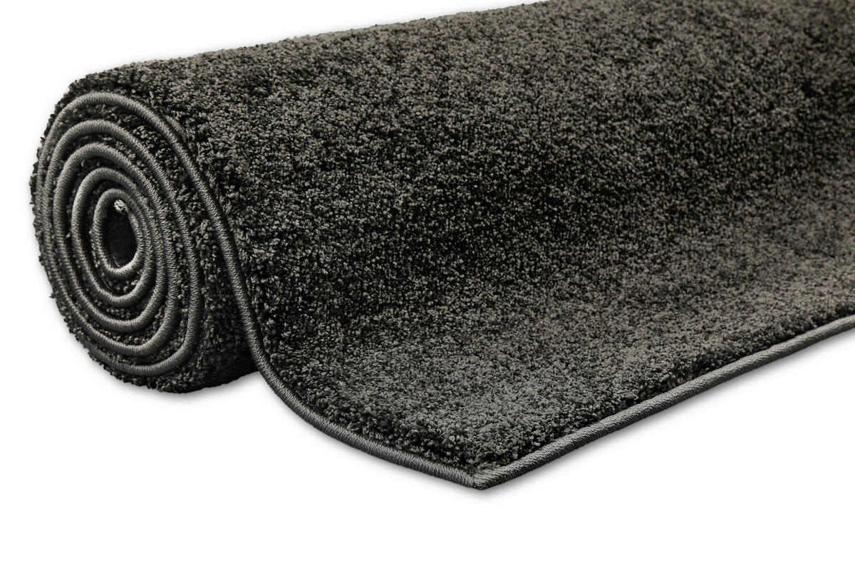 WEBTEPPICH 160/230 cm Wogh Anthrazit  - Anthrazit, MODERN, Textil (160/230cm) - WECON HOME