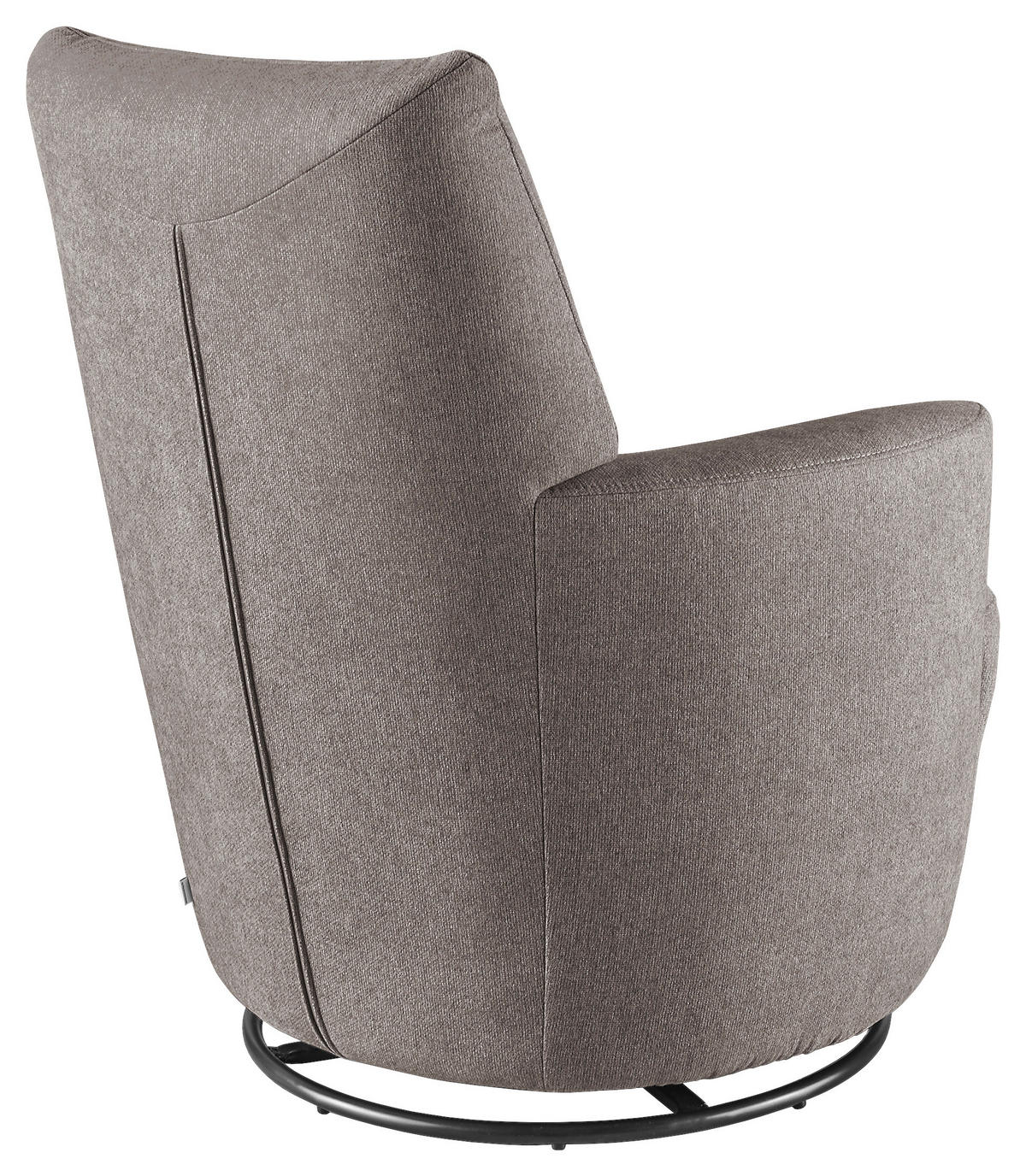 SESSEL Webstoff Grau    - Schwarz/Grau, Design, Textil/Metall (80/96/88cm) - SetOne by Musterring