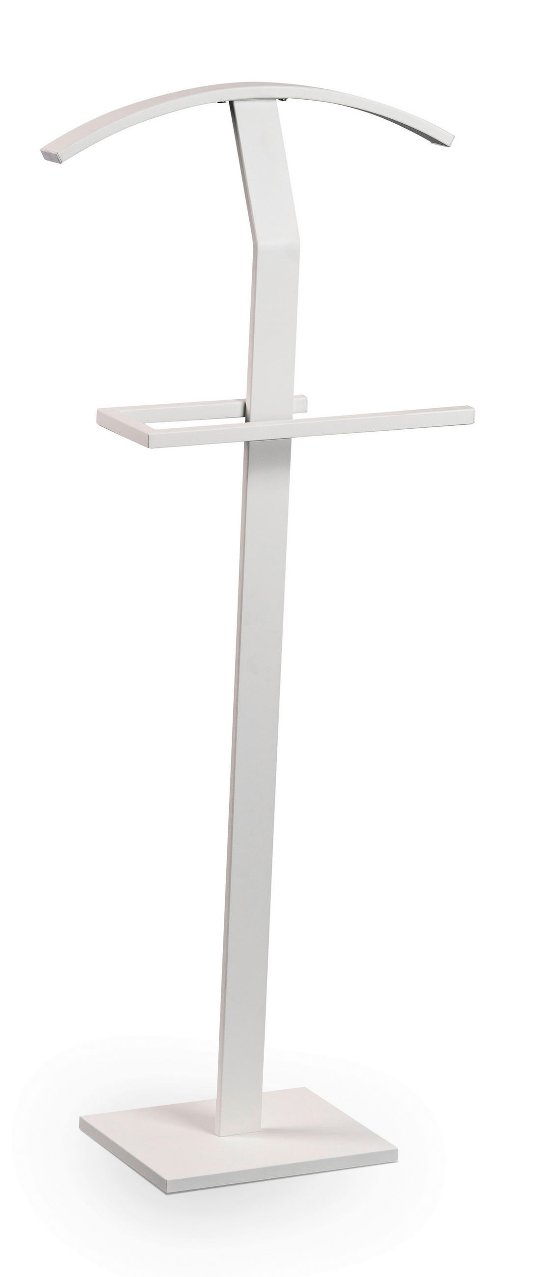 HERRENDIENER in Weiß 45/112/21 cm   - Weiß, Design, Metall (45/112/21cm) - Xora