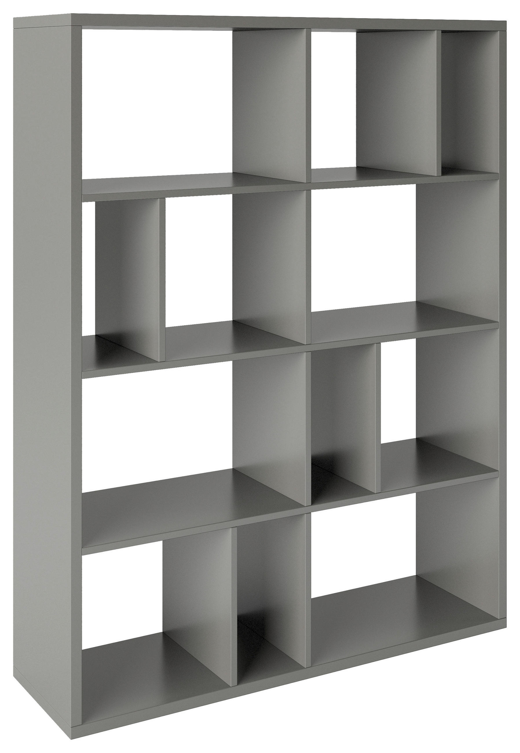 REGAL  113/147/34 cm Grau  - Grau, Basics, Holzwerkstoff (113/147/34cm) - MID.YOU