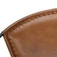 SESSEL in Echtleder Braun, Schwarz  - Schwarz/Braun, LIFESTYLE, Leder/Metall (68/70/62cm) - Landscape