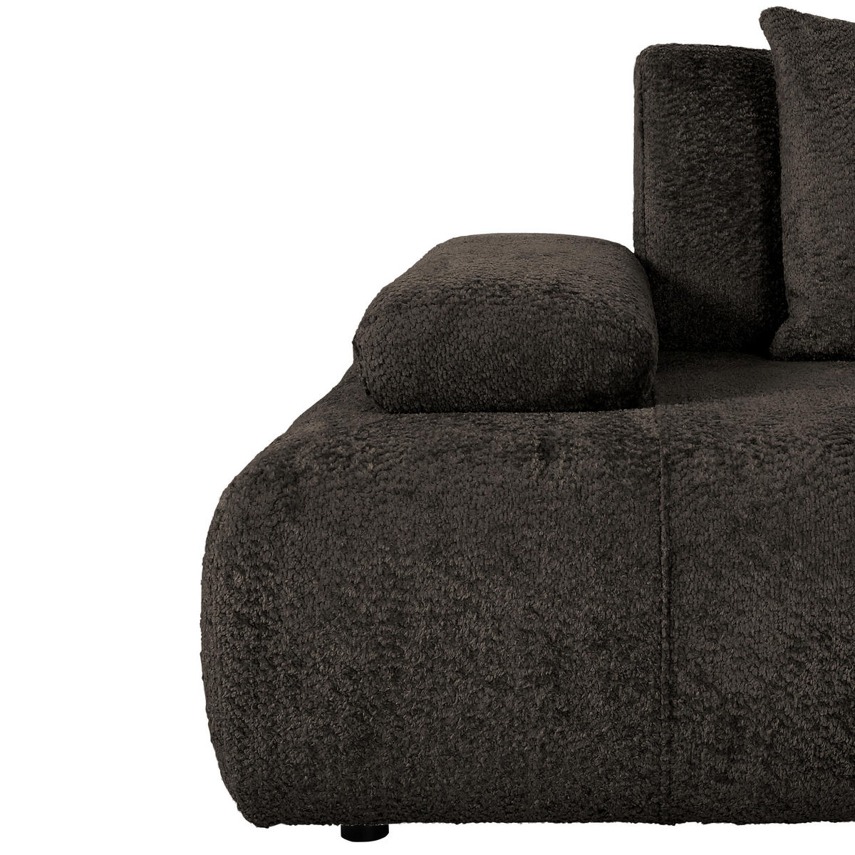 SCHLAFSOFA in Textil Anthrazit  - Anthrazit/Schwarz, Konventionell, Kunststoff/Textil (235-255/80/116-138cm) - Carryhome