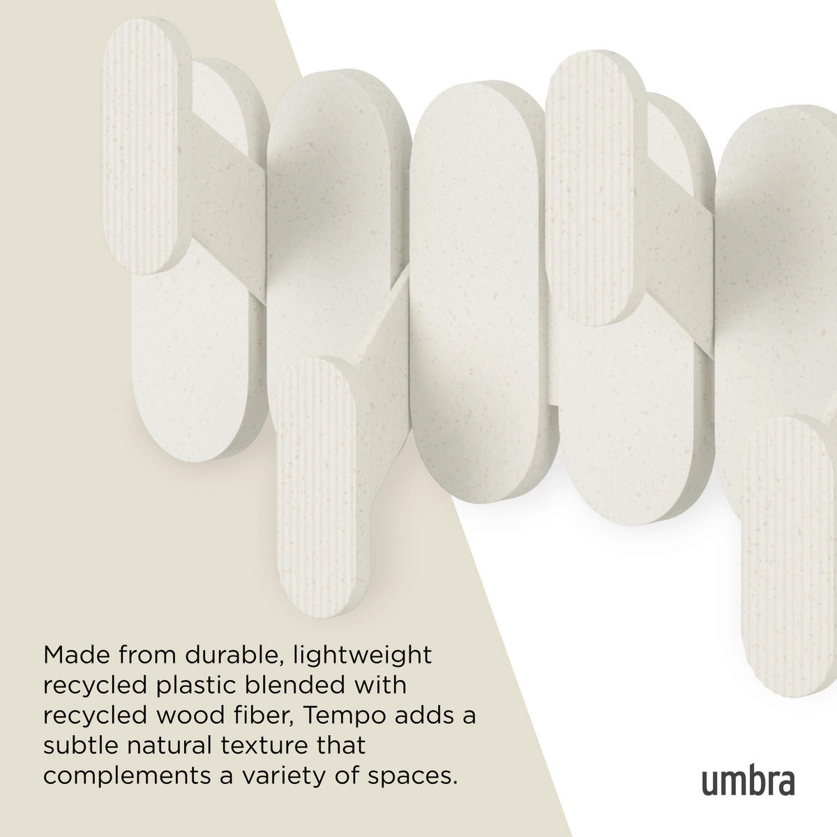 KUKA  boja peska  metal, plastika  - boja peska, Osnovno, metal/plastika (16/47/6cm) - Umbra