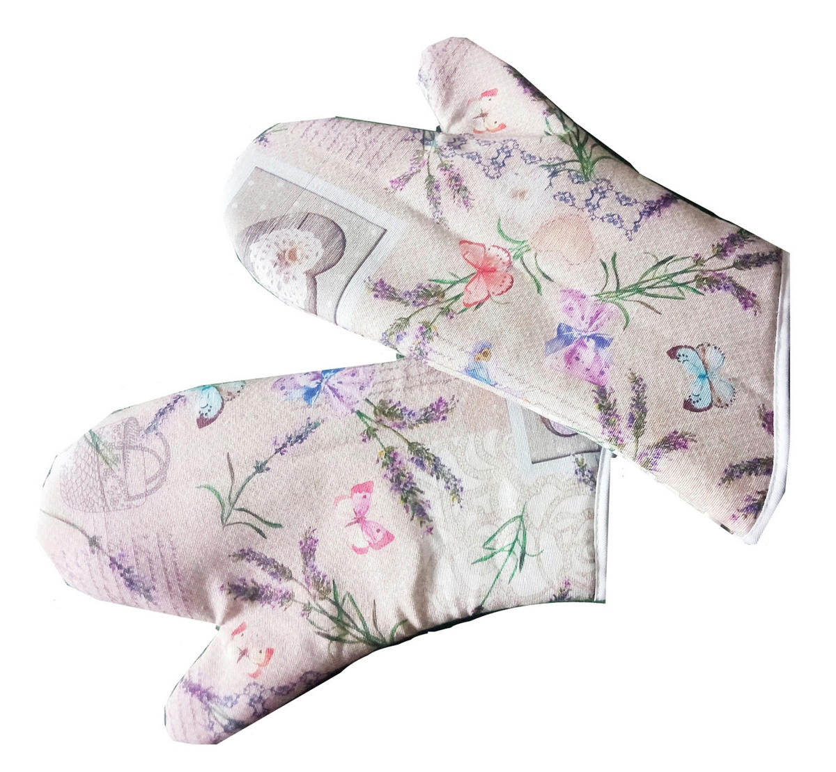 EDÉNYFOGÓ KESZTYŰ többszínű  - többszínű, Basics, textil (20/34cm)