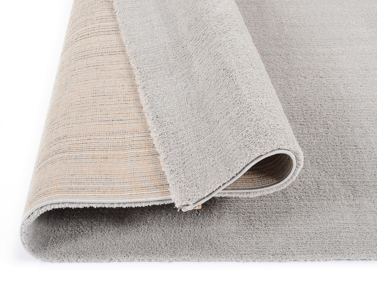 WEBTEPPICH 65/130 cm Sunshine Grau  - Grau, Basics, Textil (65/130cm) - Novel