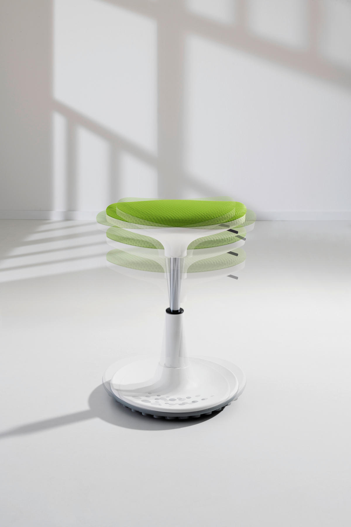 IRODAI ÜLŐKE - lime/fehér, Design, műanyag/textil (38/48/27,5cm) - Paidi