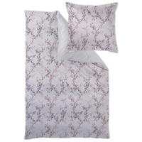 POVLEČENÍ, damašek, růžová, barvy stříbra, světle růžová, 140/200 cm - růžová/barvy stříbra, Konvenční, textil (140/200cm) - Curt Bauer