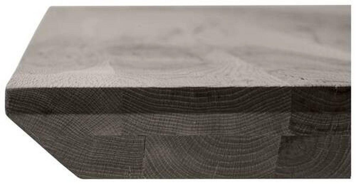 TISCHPLATTE in Holz 180/90/6 cm   - Eichefarben/Grau, Design, Holz (180/90/6cm) - Waldwelt