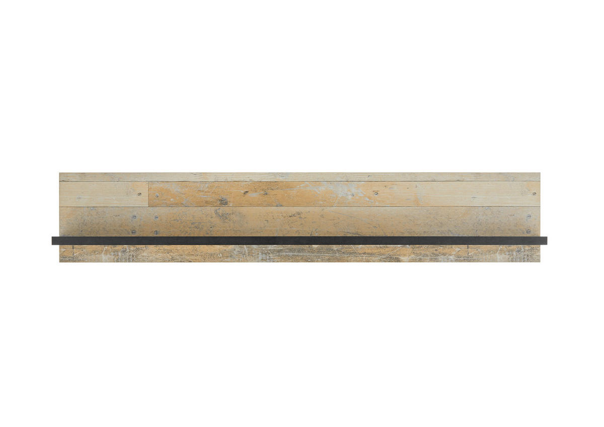KÜCHENREGAL  - Anthrazit/Naturfarben, Trend, Holzwerkstoff (160/30/22cm) - MID.YOU