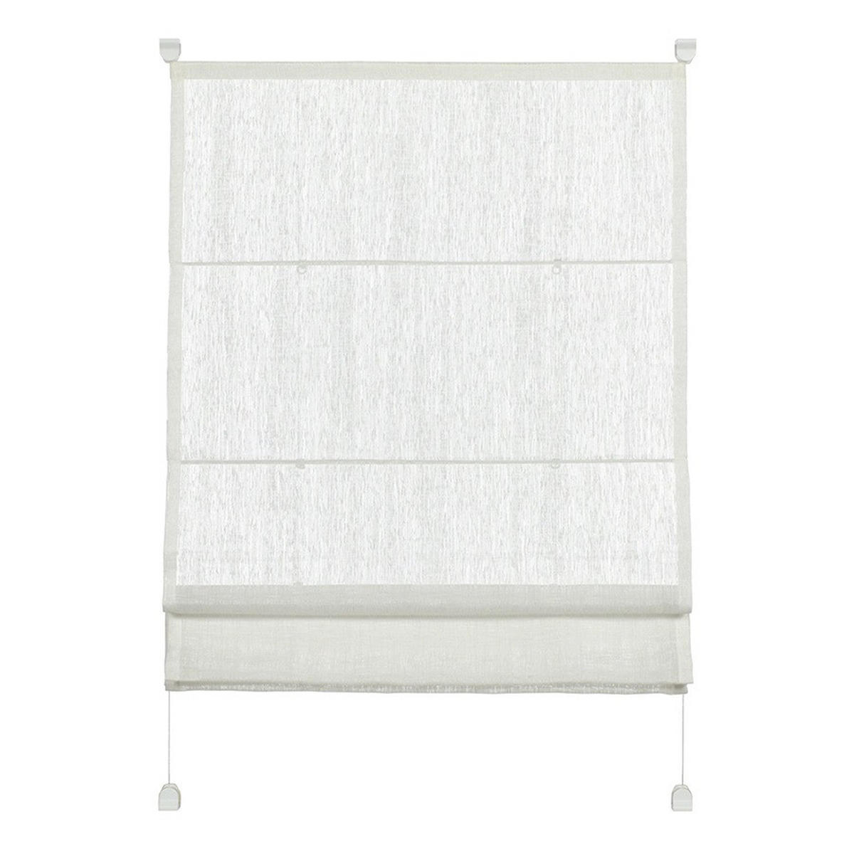 RIMSKA ZAVESA  prosojno  70/140 cm    - prosojno, Basics, umetna masa (70/140cm) - Gardinia