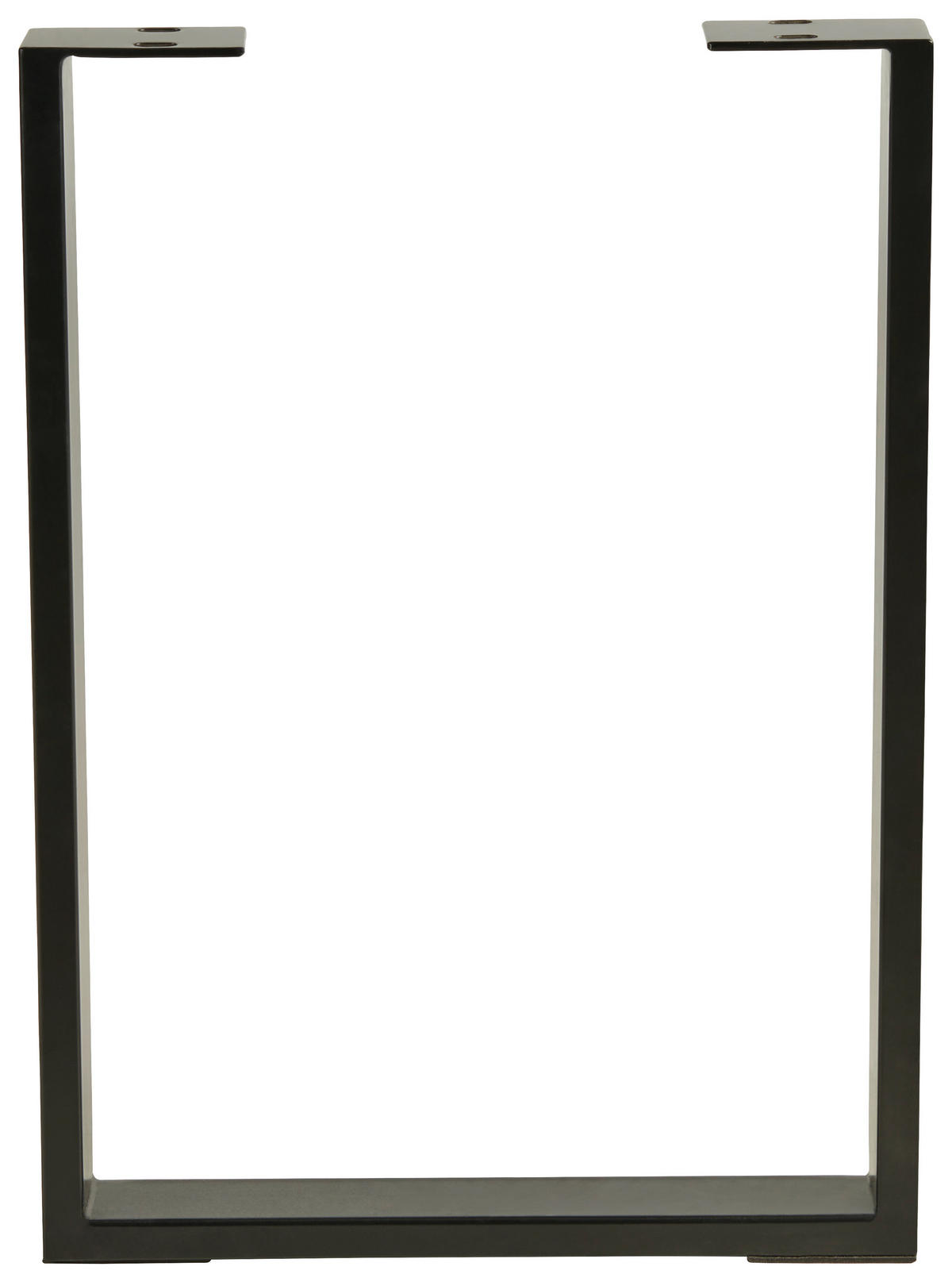 TISCHGESTELL - Schwarz, Natur, Metall (52/73/7,5cm) - Valdera