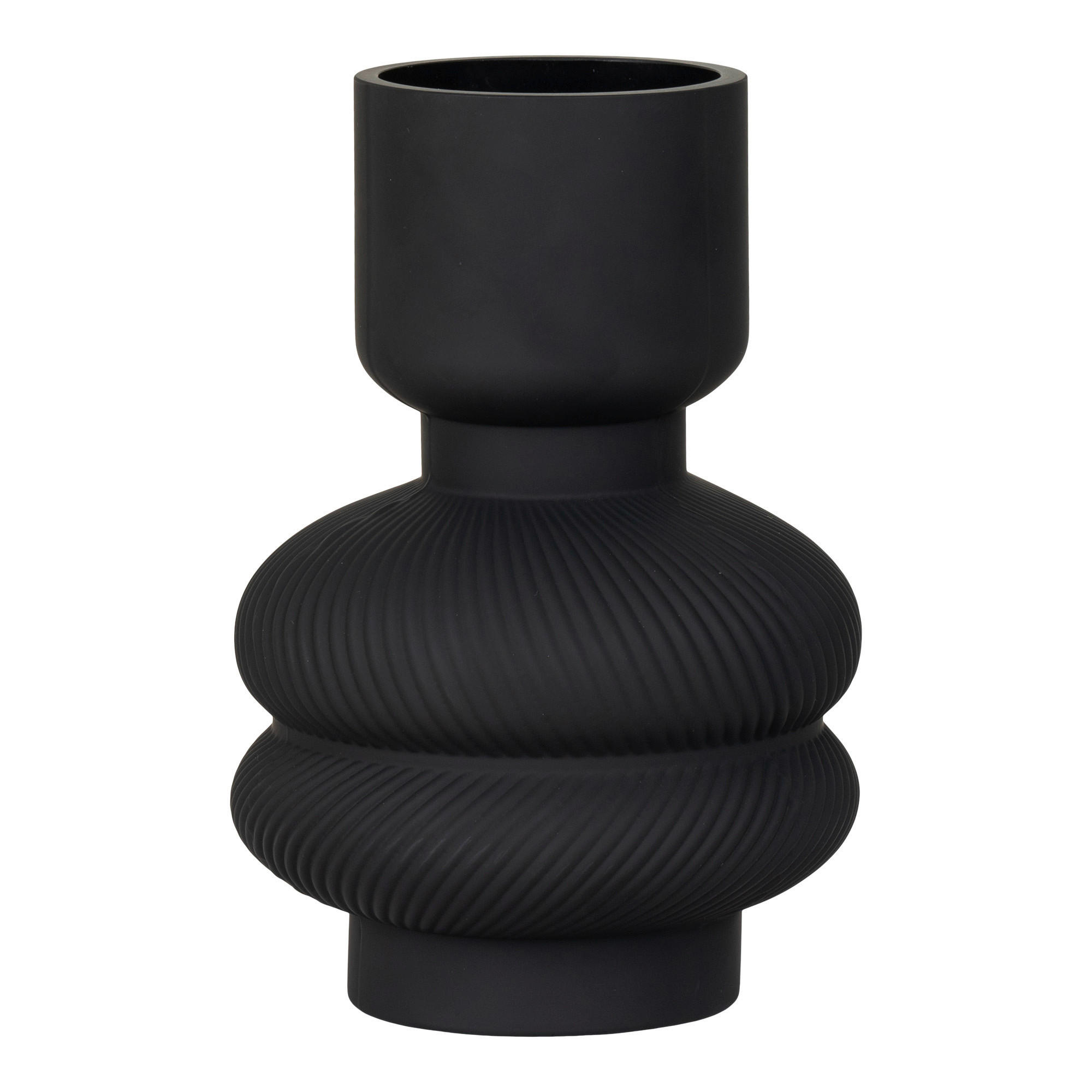 VASE - Schwarz, Basics, Glas (15/22cm)