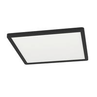 LED-DECKENLEUCHTE    29/29/3 cm  - Weiss/Schwarz, Basics, Kunststoff (29/29/3cm) - Eglo