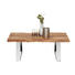 COUCHTISCH in Holz, Metall 110/60/40 cm - Edelstahlfarben/Sheeshamfarben, Design, Holz/Metall (110/60/40cm) - Novel COUCHTISCH in Holz, Metall 110/60/40 cm - Edelstahlfarben/Sheeshamfarben, Design, Holz/Metall (110/60/40cm) - Novel