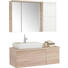 BADEZIMMER - Eichefarben/Beige, Design, Glas/Holzwerkstoff (120cm) - Celina BADEZIMMER - Eichefarben/Beige, Design, Glas/Holzwerkstoff (120cm) - Celina