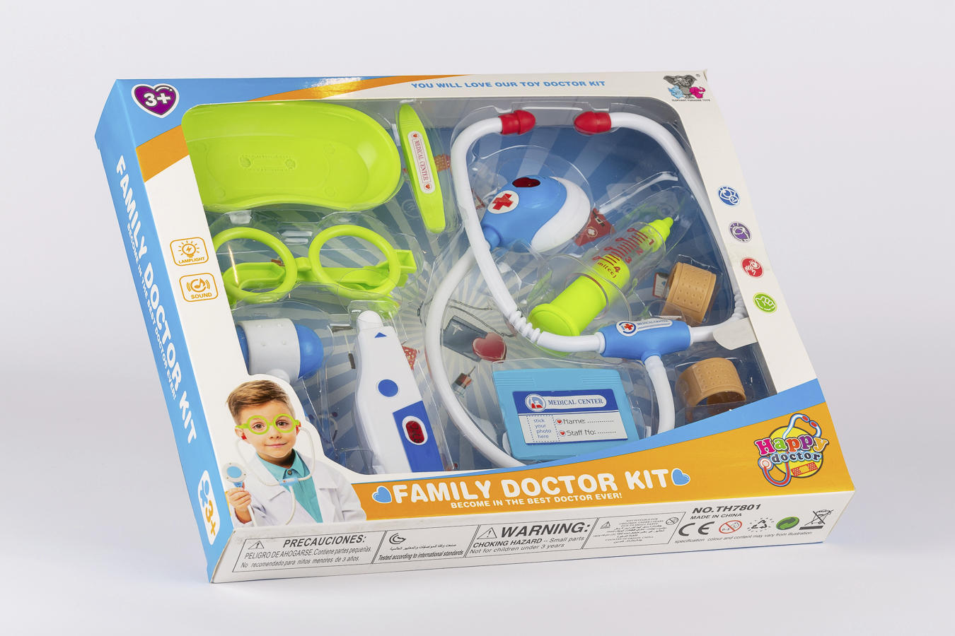 DEČJI DOKTORSKI SET U KOFERU - višebojna, Osnovno, plastika (32/27/5cm)