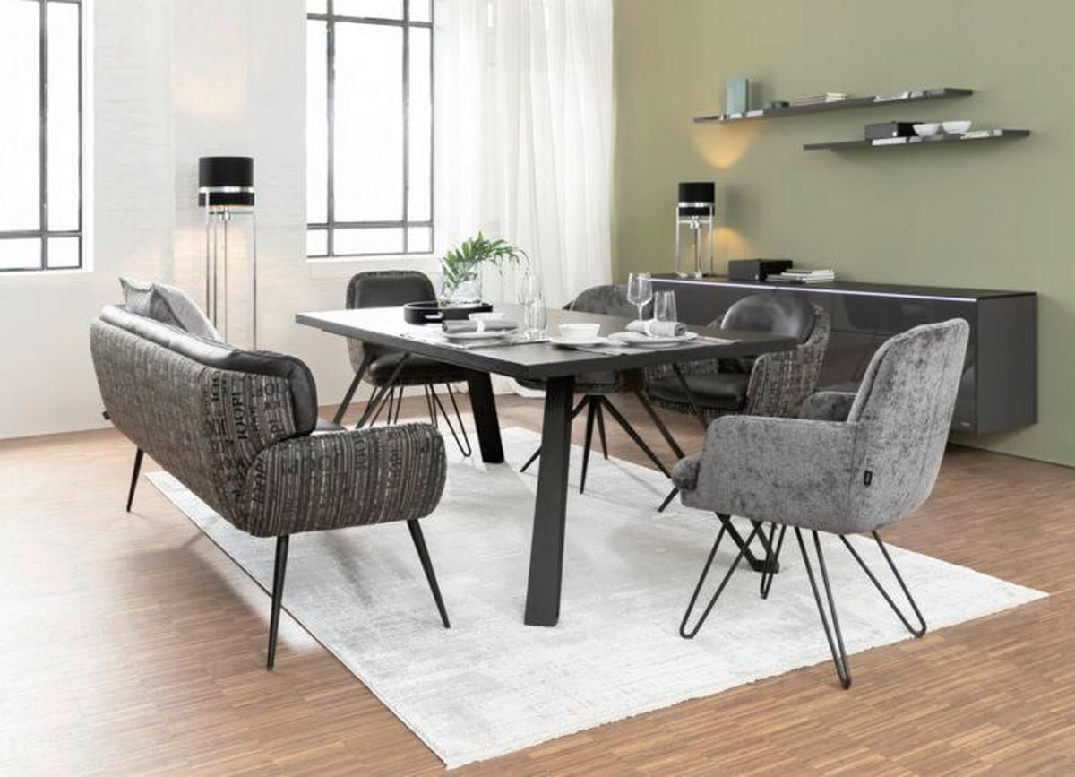 TKANÝ KOBEREC, 200/300 cm, barvy stříbra - barvy stříbra, Design, textil (200/300cm) - Joop!