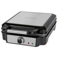 WAFFELAUTOMAT  - Edelstahlfarben/Schwarz, Basics, Kunststoff/Metall (24,4/10,2/32,8cm)