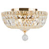 KRONLEUCHTER  30/18/30 cm   - Goldfarben, Trend, Glas/Metall (30/18/30cm) - MAYTONI