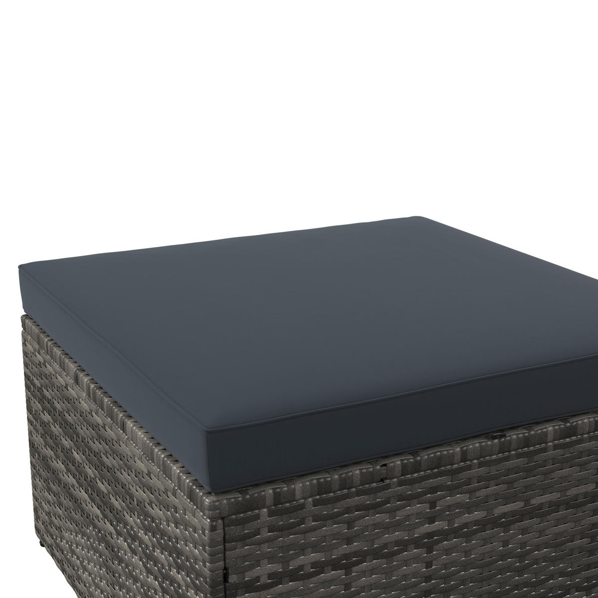 LOUNGEGARNITUR   140/48/68/80 cm Eisen  - Blaugrau/Grau, MODERN, Metall (140/48/68/80cm) - Ambia Garden