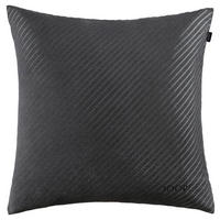 KISSENHÜLLE J! MODISH 50/50 cm  - Dunkelgrau/Anthrazit, Design, Textil (50/50cm) - Joop!