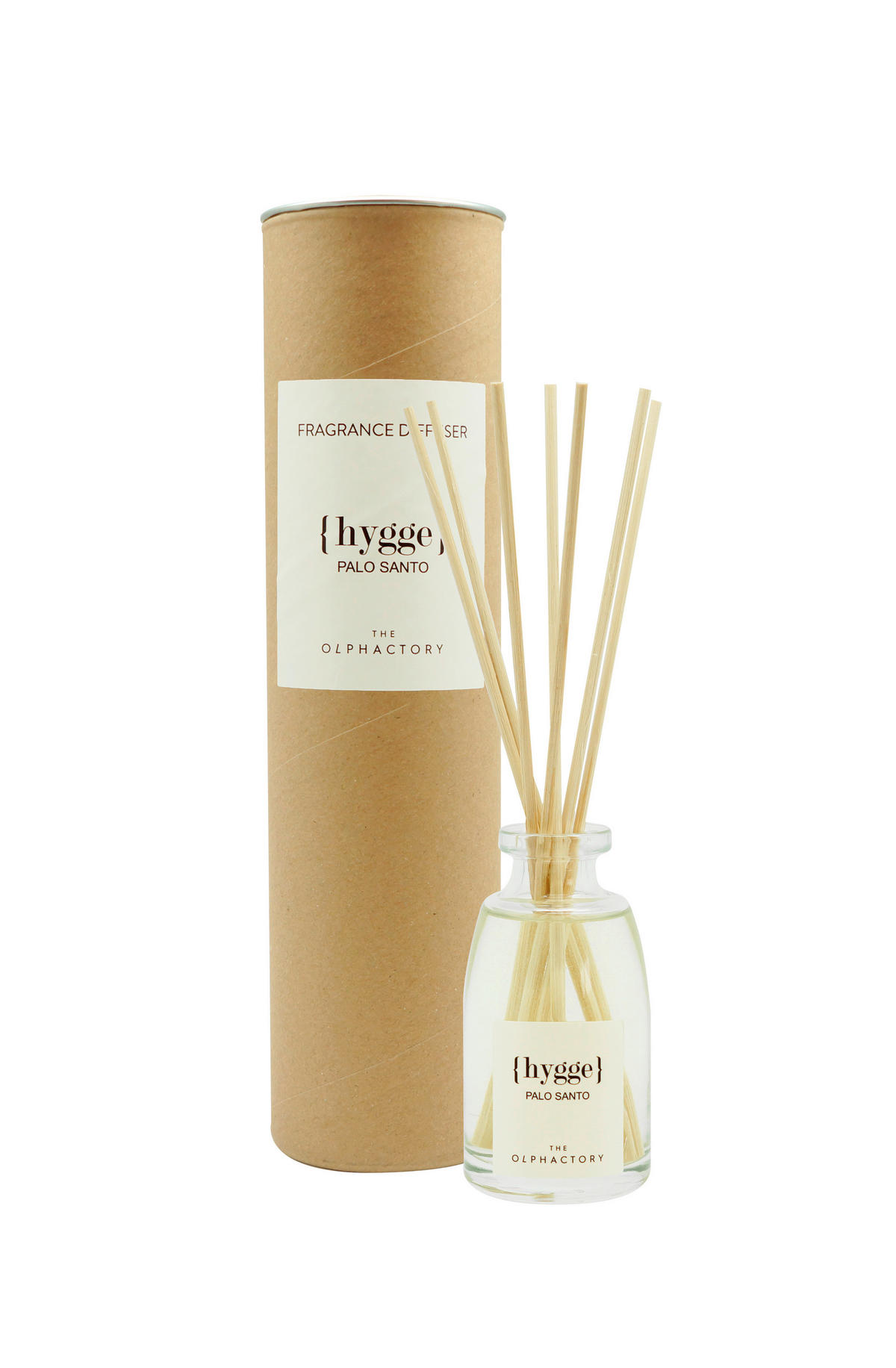 DIŠAVA ZA PROSTOR Palo Santo  - Basics, karton/steklo (6,4/25/6,4cm) - The Olphactory