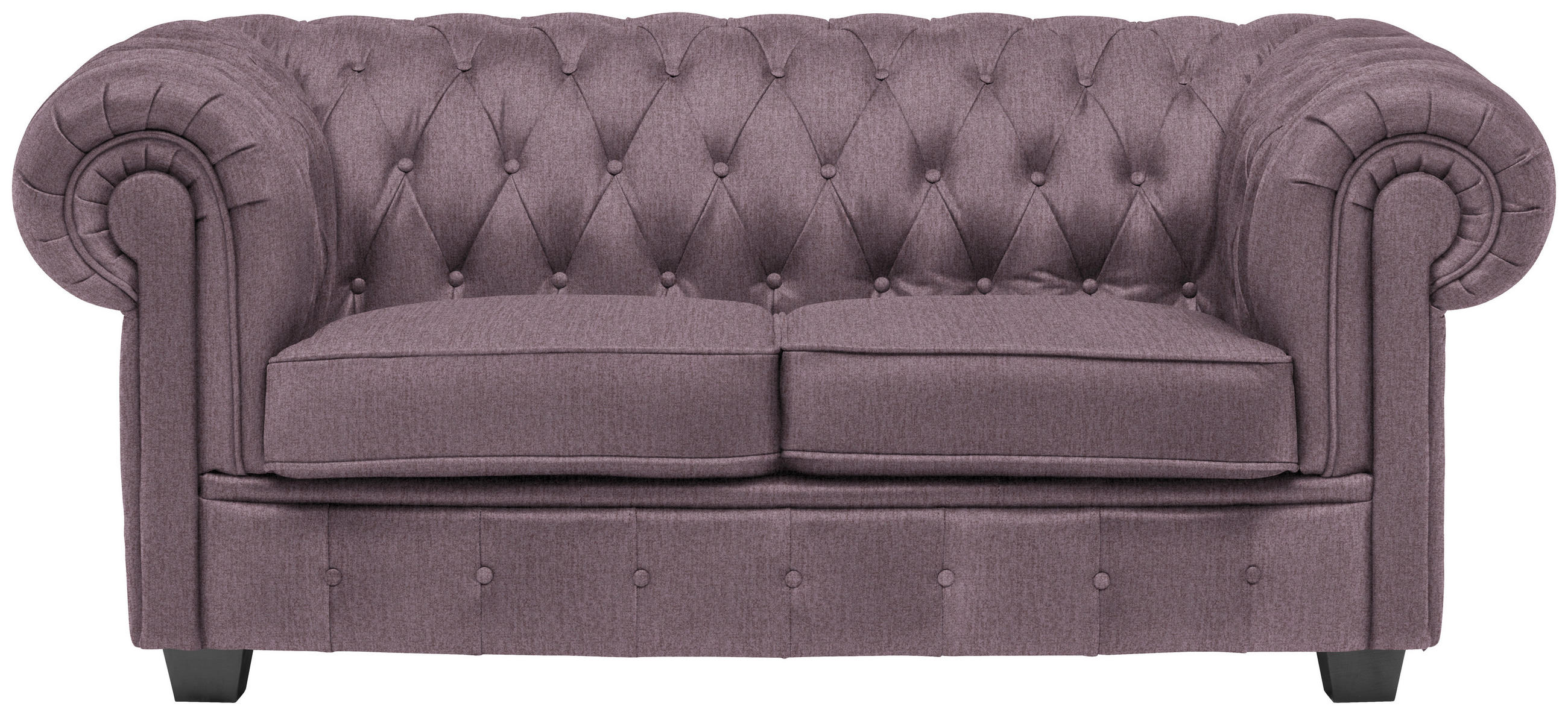 CHESTERFIELD SOFA boja sleza  - boja sleza/vendž, Lajfstajl, tekstil/drvo (180/76,5/96cm) - Landscape