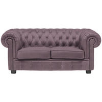 CHESTERFIELD SOFA boja sleza  - boja sleza/vendž, Lajfstajl, tekstil/drvo (180/76,5/96cm) - Landscape