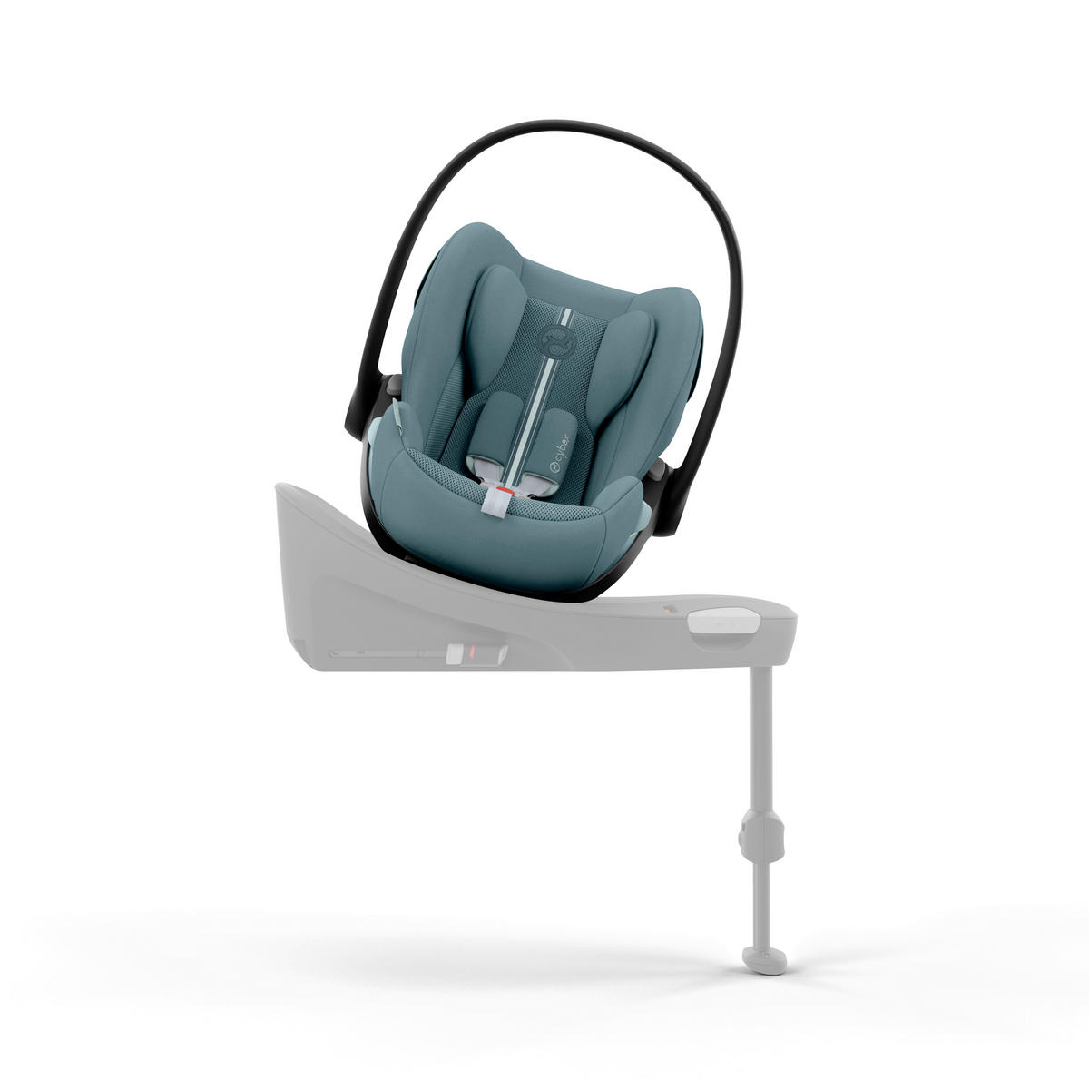 BABYSCHALE Cloud G3 Plus Stormy Blue   - Hellblau, Basics, Kunststoff/Textil (68-72/43,5/35,5-59,5cm) - cybex GOLD